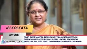 Indian Statistical Institute Bill 2025 draft governance changes explained