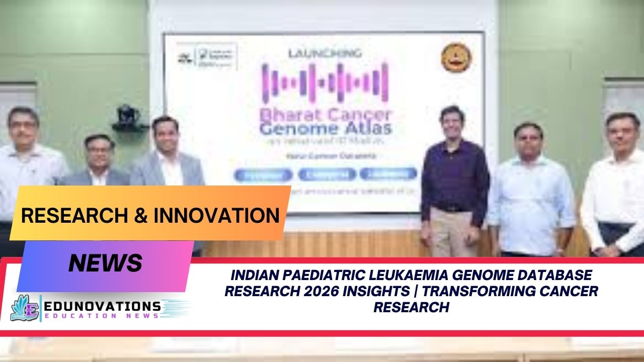 Indian paediatric leukaemia genome database research 2026 insights