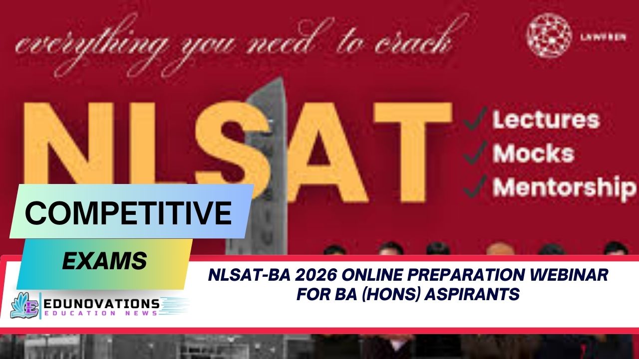 NLSAT-BA 2026 online preparation webinar for BA (Hons) aspirants