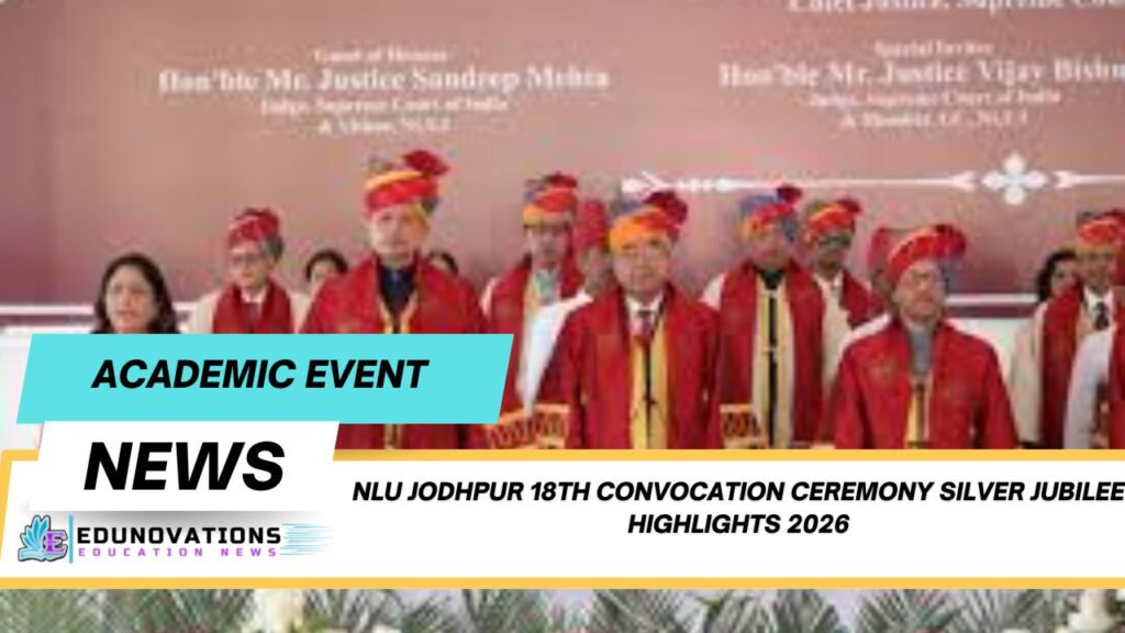 NLU Jodhpur 18th Convocation Ceremony Silver Jubilee Highlights 2026