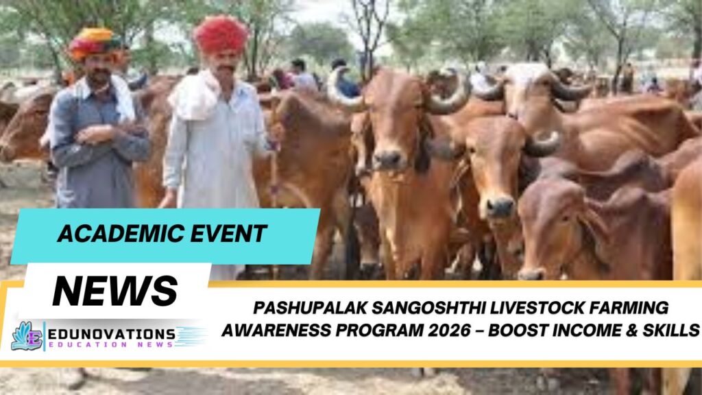Pashupalak Sangoshthi livestock farming awareness program 2026