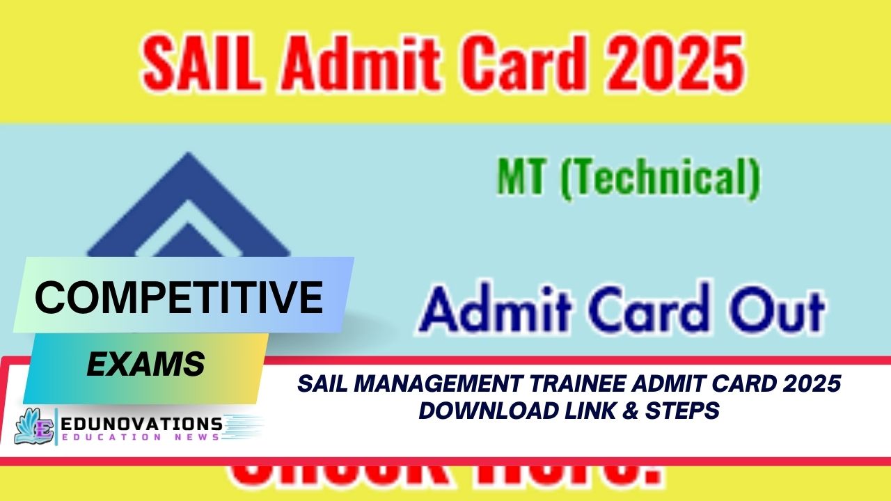 SAIL Management Trainee Admit Card 2025