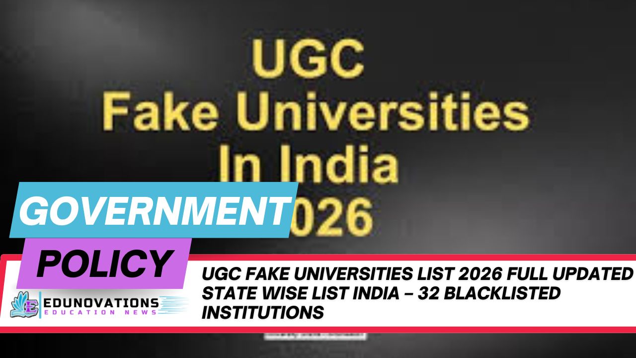 UGC fake universities list 2026 full updated state wise list India