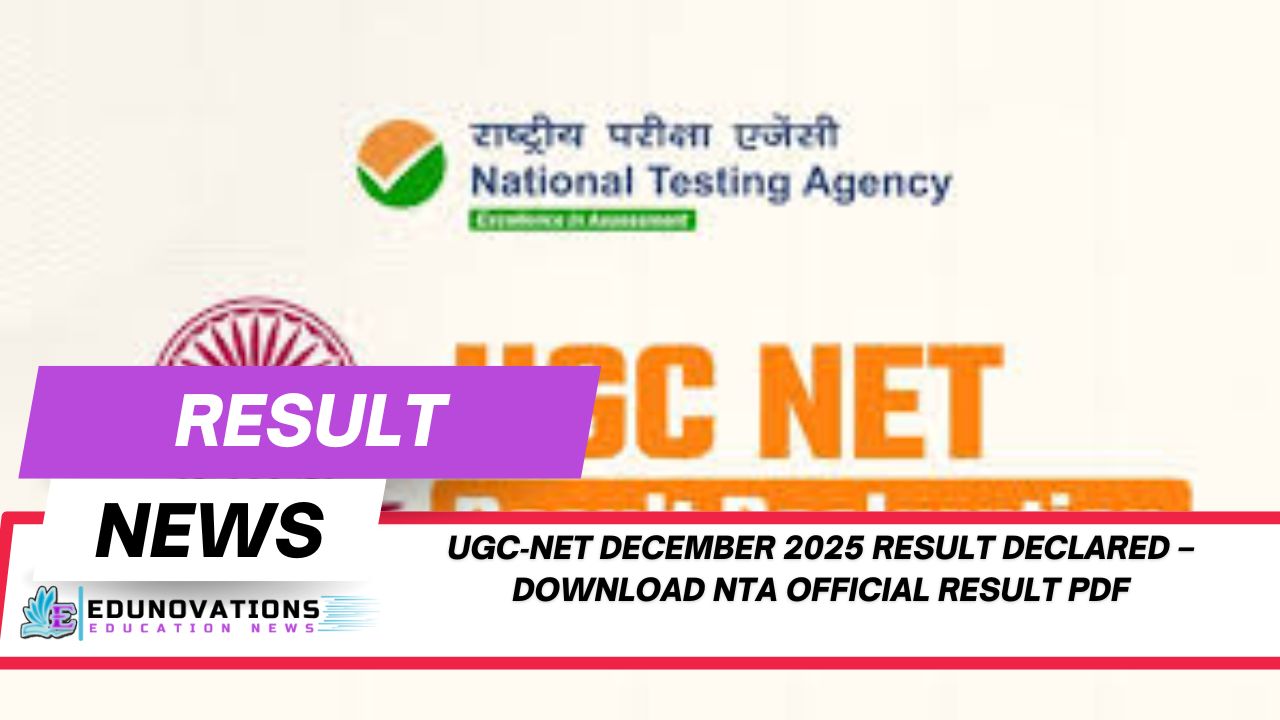 UGC‑NET December 2025 Result