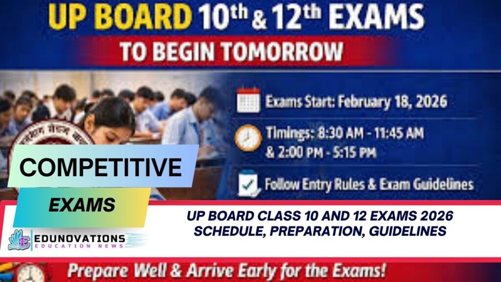 UP Board Class 10 and 12 Exams 2026
