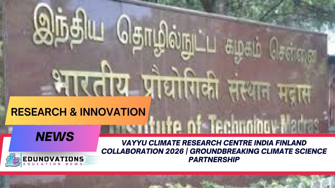 VAYYU climate research centre India Finland collaboration 2026