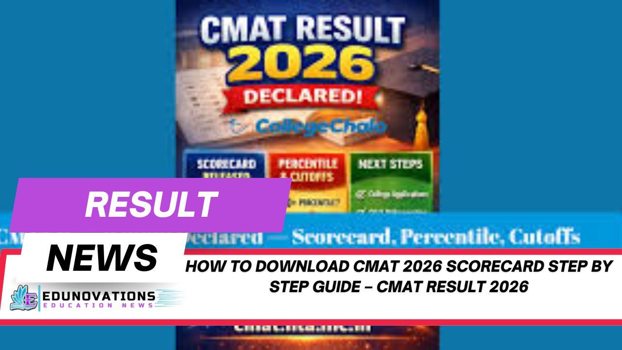 how to download CMAT 2026 scorecard step by step guide