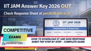 how to download IIT JAM 2026 response sheet PDF step by step
