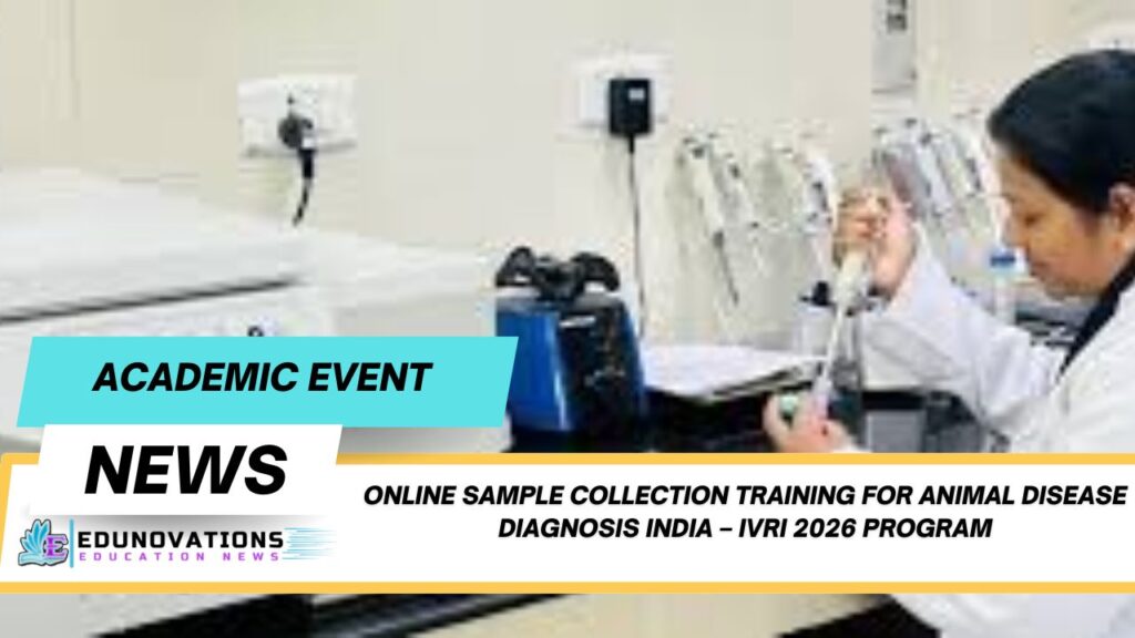 online sample collection training for animal disease diagnosis India
