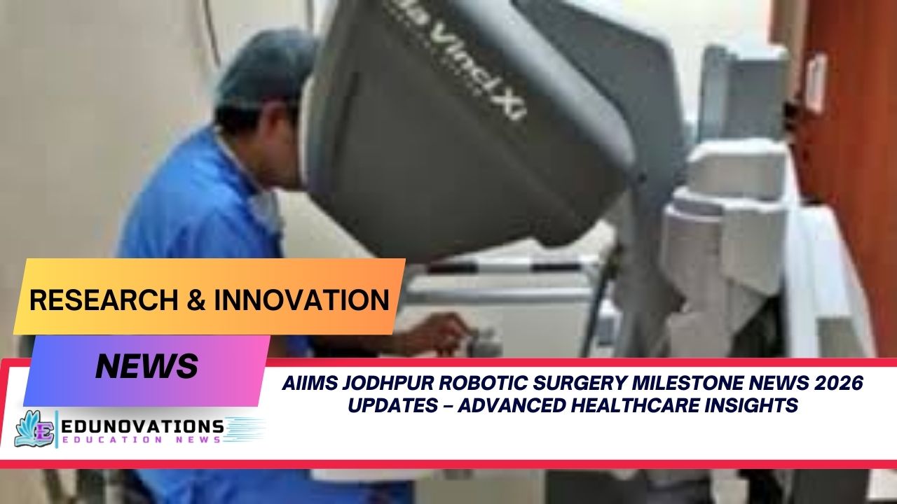 AIIMS Jodhpur Robotic Surgery Milestone News 2026 Updates – Advanced Healthcare Insights