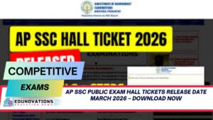 AP SSC public exam hall tickets release date March 2026