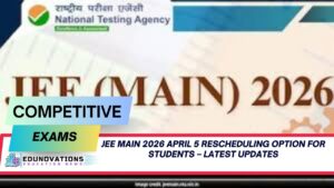 JEE Main 2026 April 5 rescheduling option for students