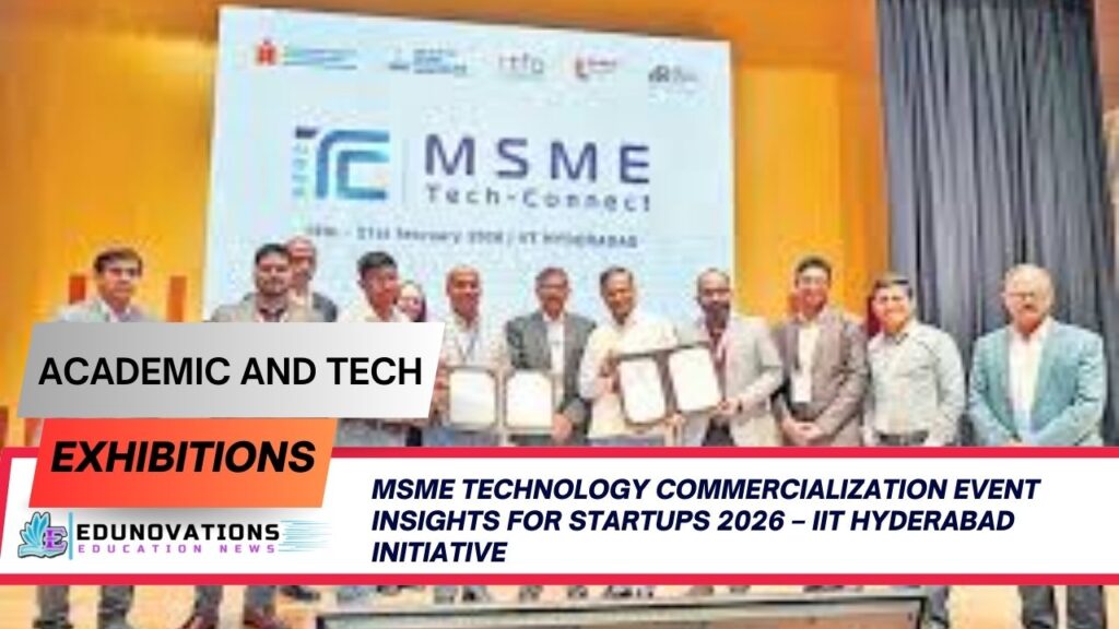 MSME technology commercialization event insights for startups 2026