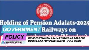 Revised Pension Adalat circular 2026 PDF download for pensioners