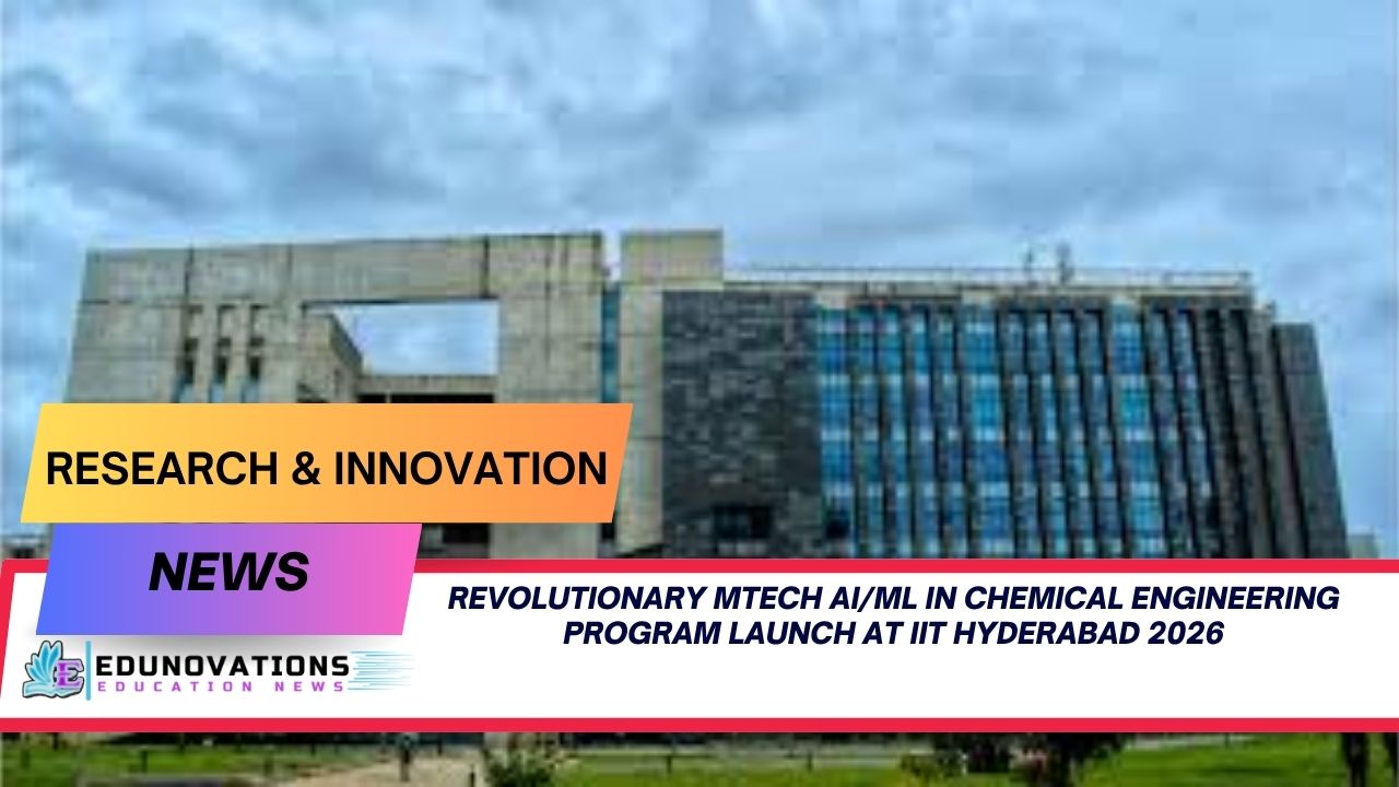 Revolutionary MTech AI/ML in Chemical Engineering Program