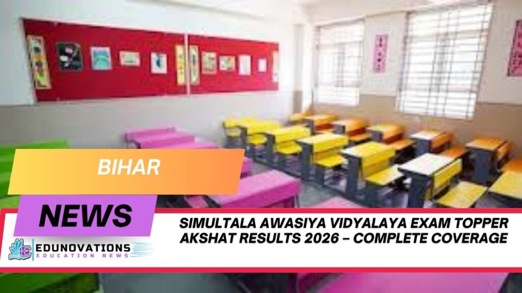 Simultala Awasiya Vidyalaya exam topper Akshat results 2026