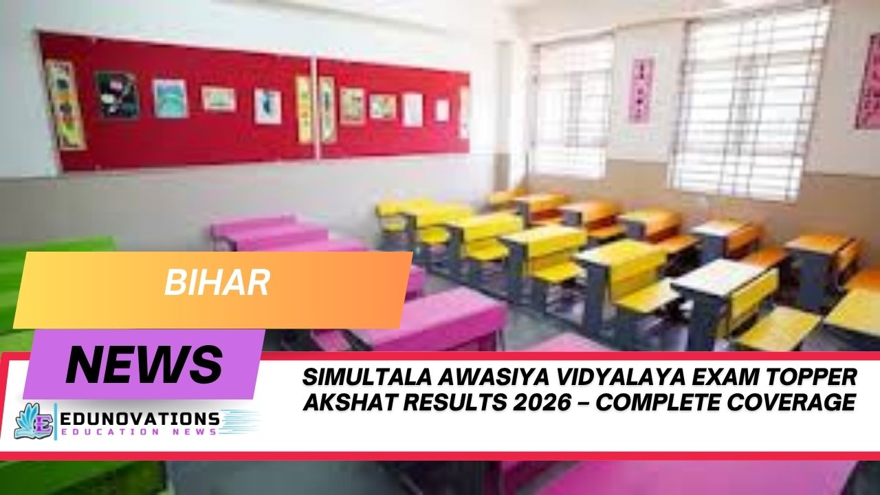 Simultala Awasiya Vidyalaya exam topper Akshat results 2026