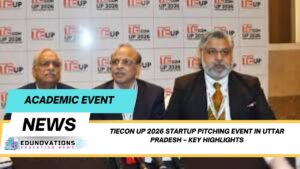 TiECon UP 2026 startup pitching event in Uttar Pradesh