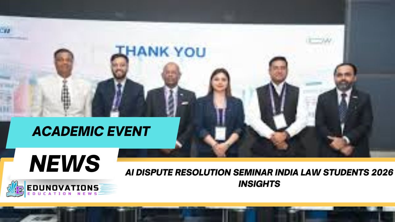 ai dispute resolution seminar india law students 2026