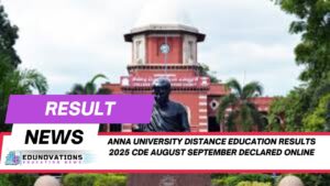 anna university distance education results 2025 cde august september