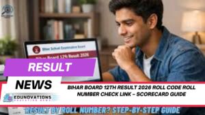bihar board 12th result 2026 roll code roll number check link