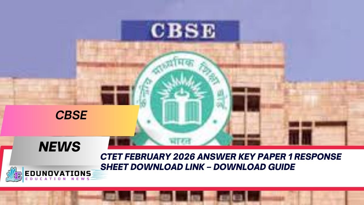 ctet february 2026 answer key paper 1 response sheet download link – Download Guide