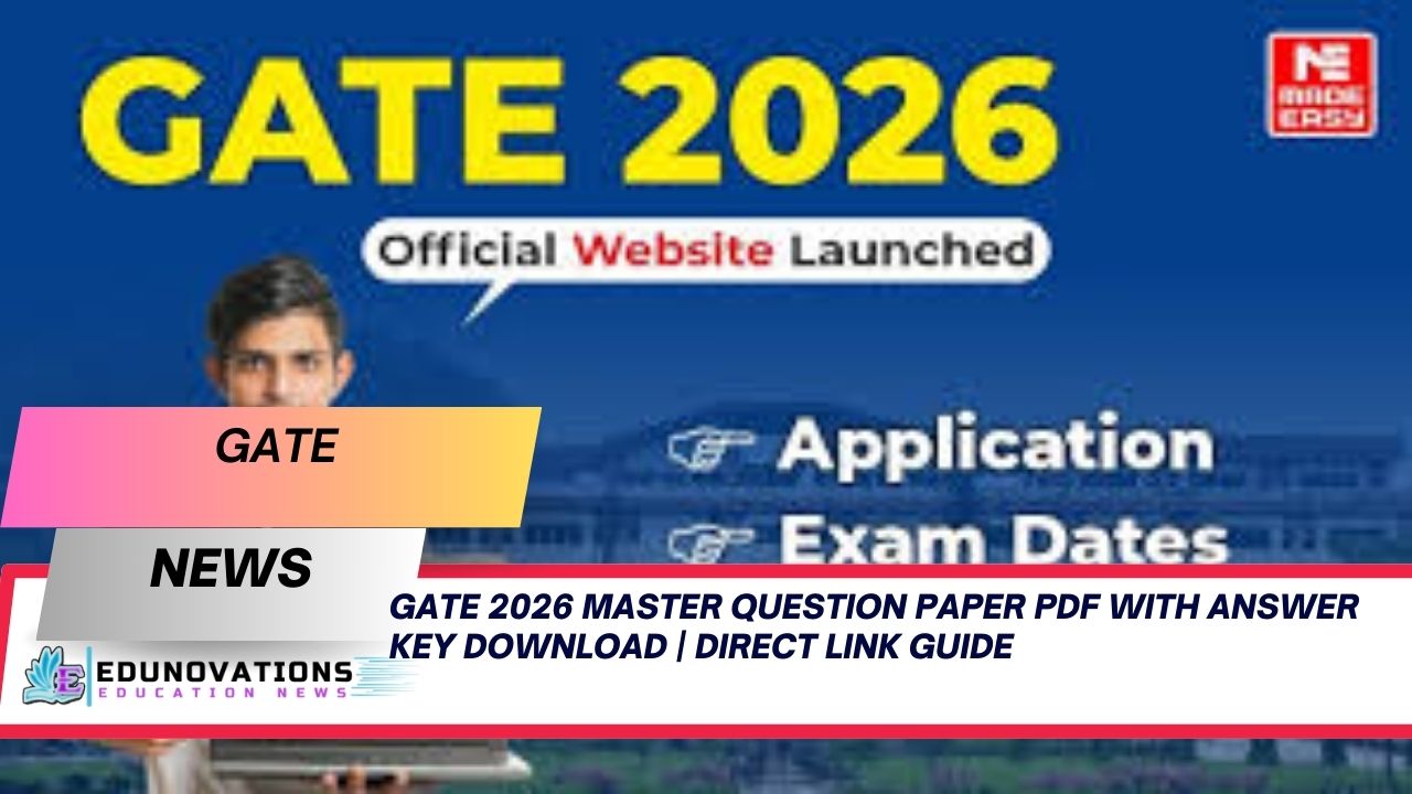 gate 2026 master question paper pdf with answer key download