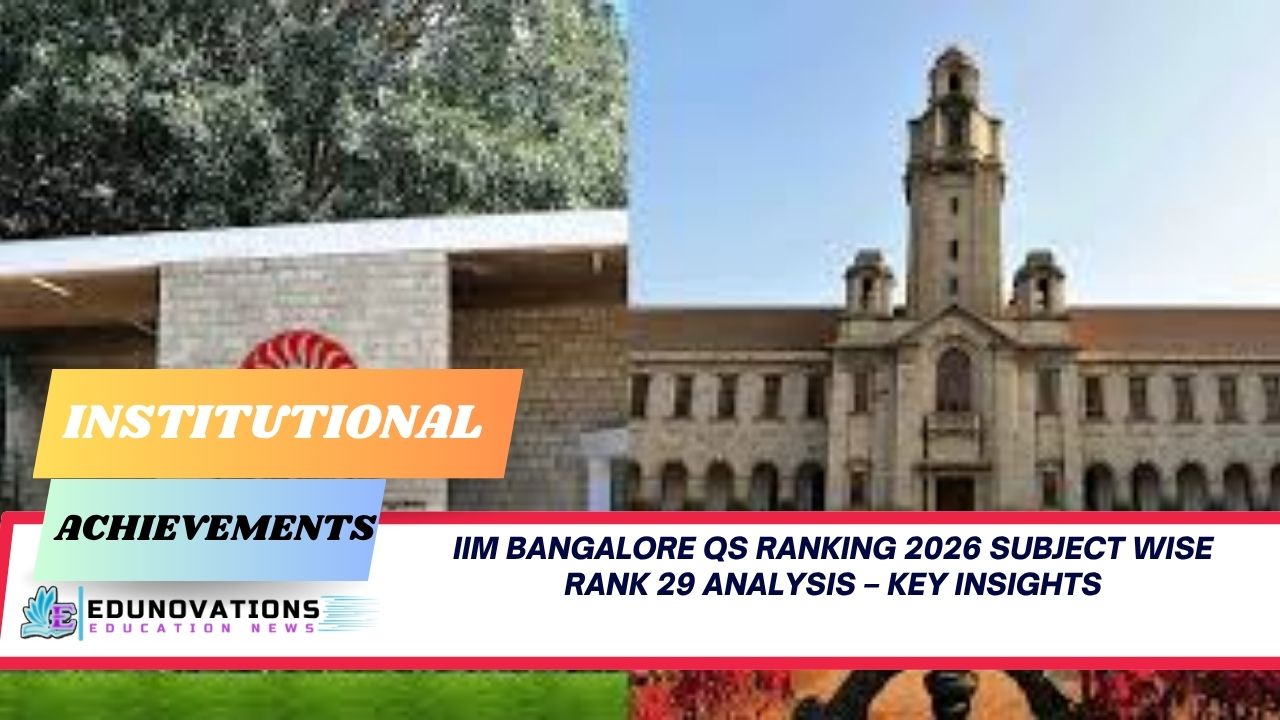 iim bangalore qs ranking 2026 subject wise rank 29 analysis