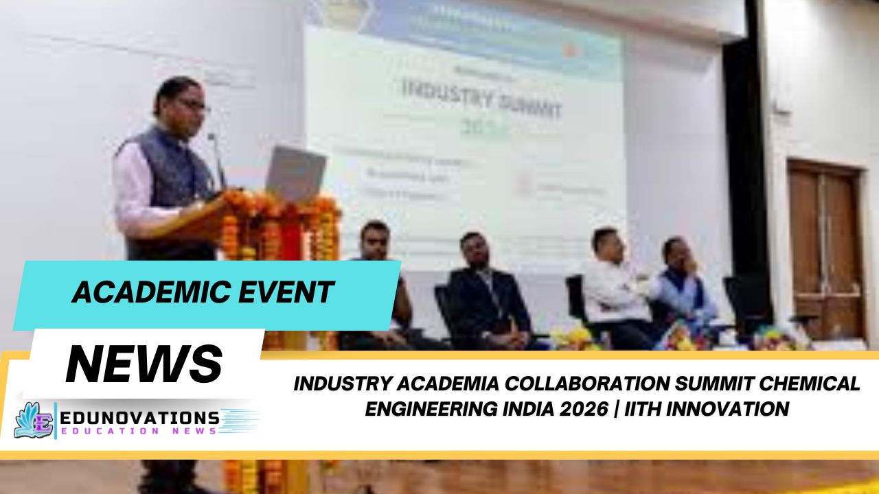 industry academia collaboration summit chemical engineering India 2026
