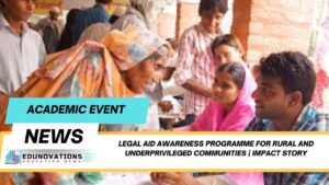 legal aid awareness programme for rural and underprivileged communities