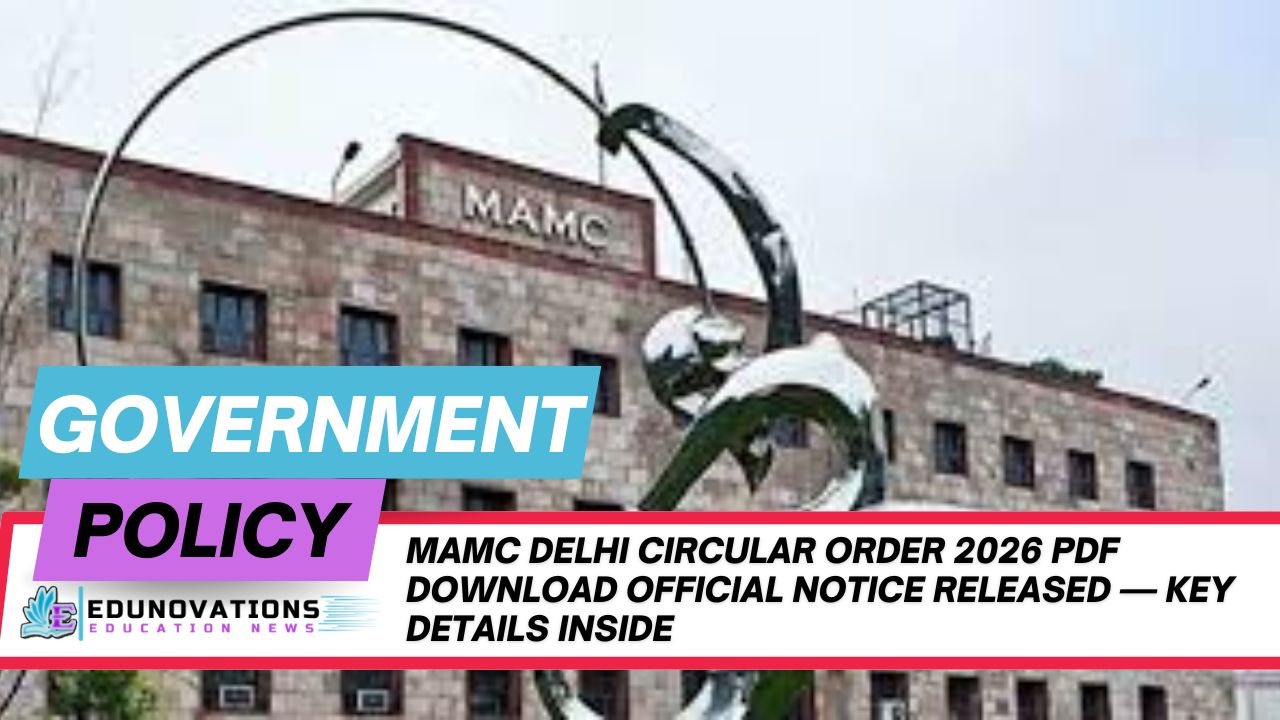 mamc delhi circular order 2026 pdf download official notice