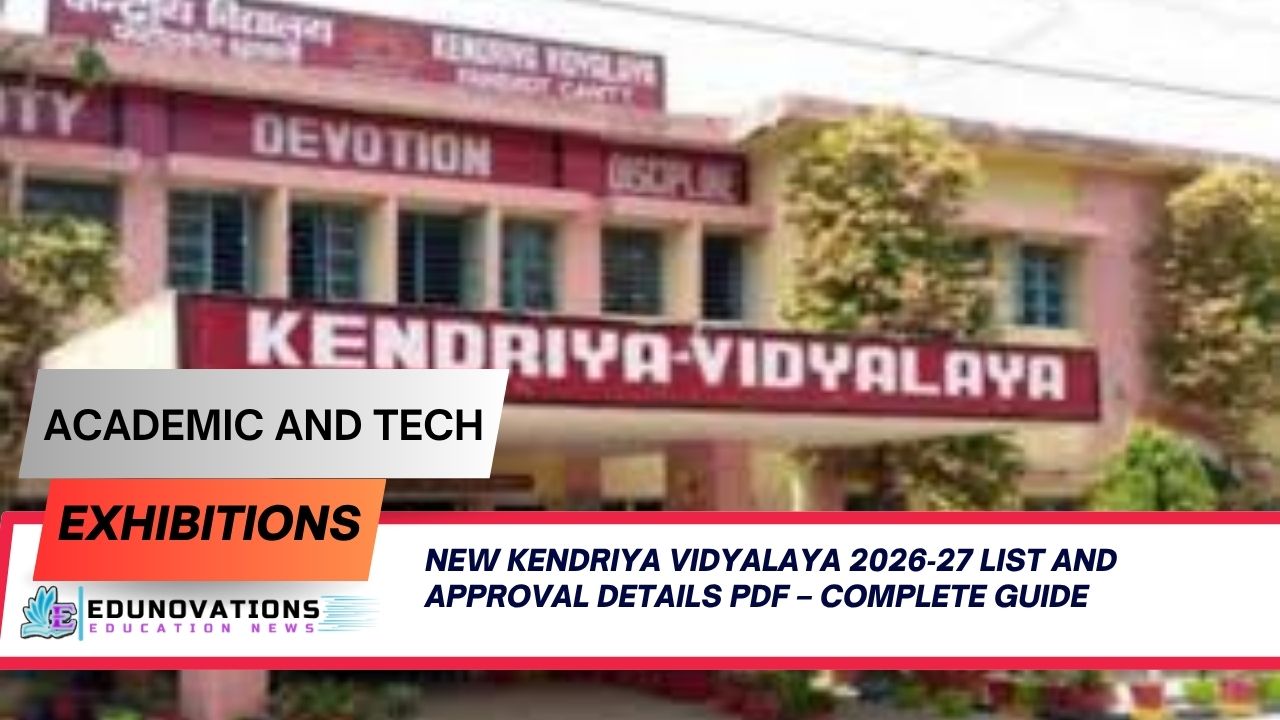 new Kendriya Vidyalaya 2026‑27 list and approval details PDF