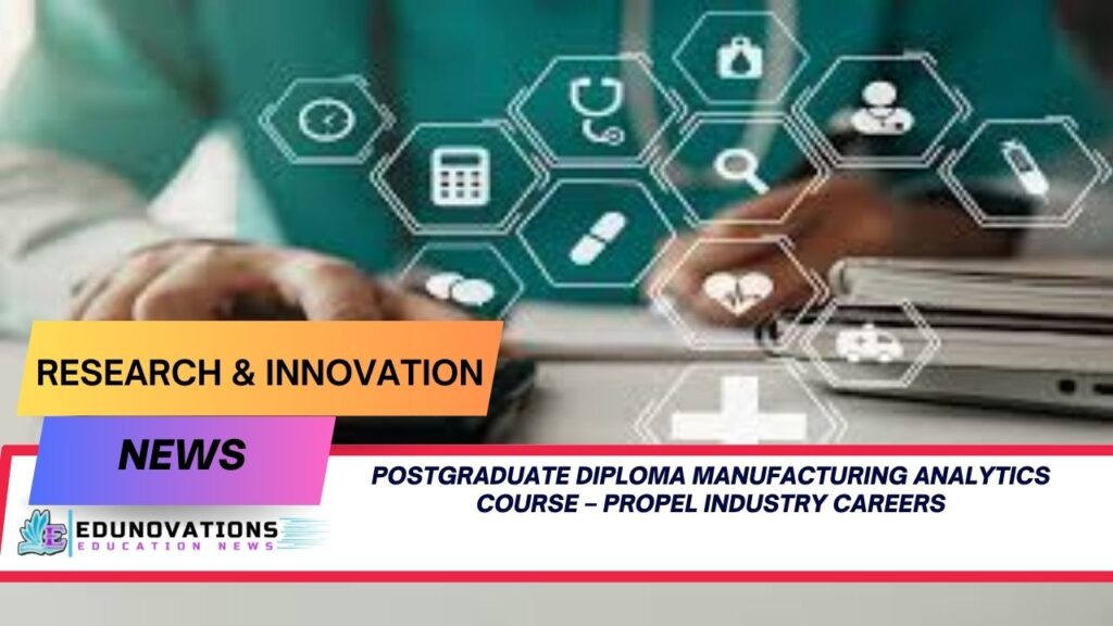 postgraduate diploma manufacturing analytics course