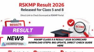 rskmp class 5 8 result 2026 scorecard download steps