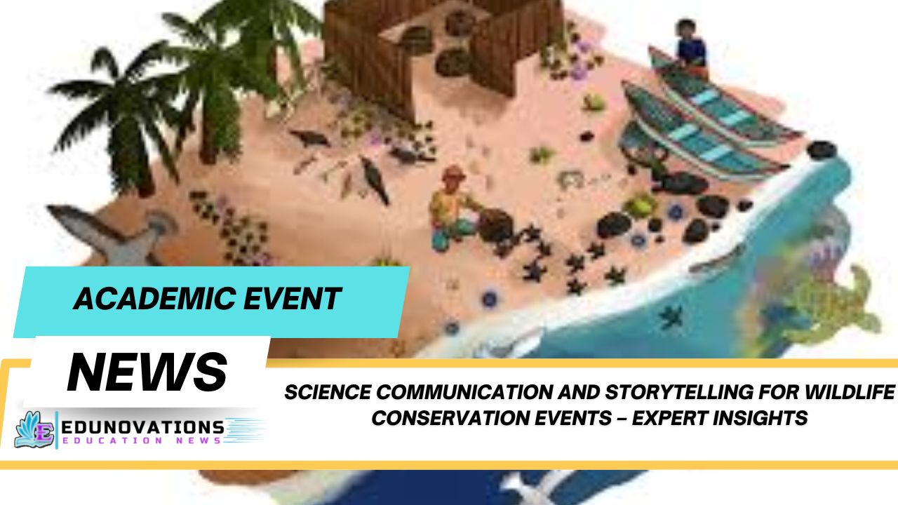 science communication and storytelling for wildlife conservation events