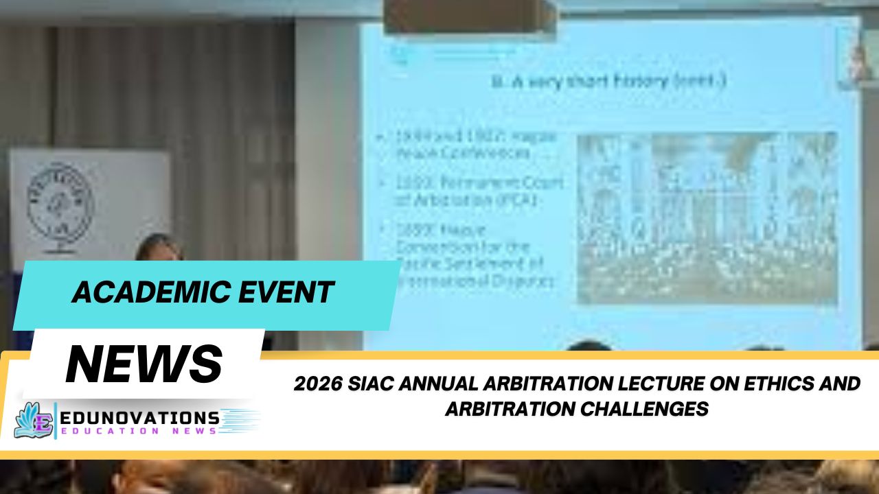2026 SIAC Annual Arbitration Lecture on Ethics and Arbitration Challenges