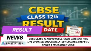 CBSE Class 10 and 12 result 2026 date and time live updates