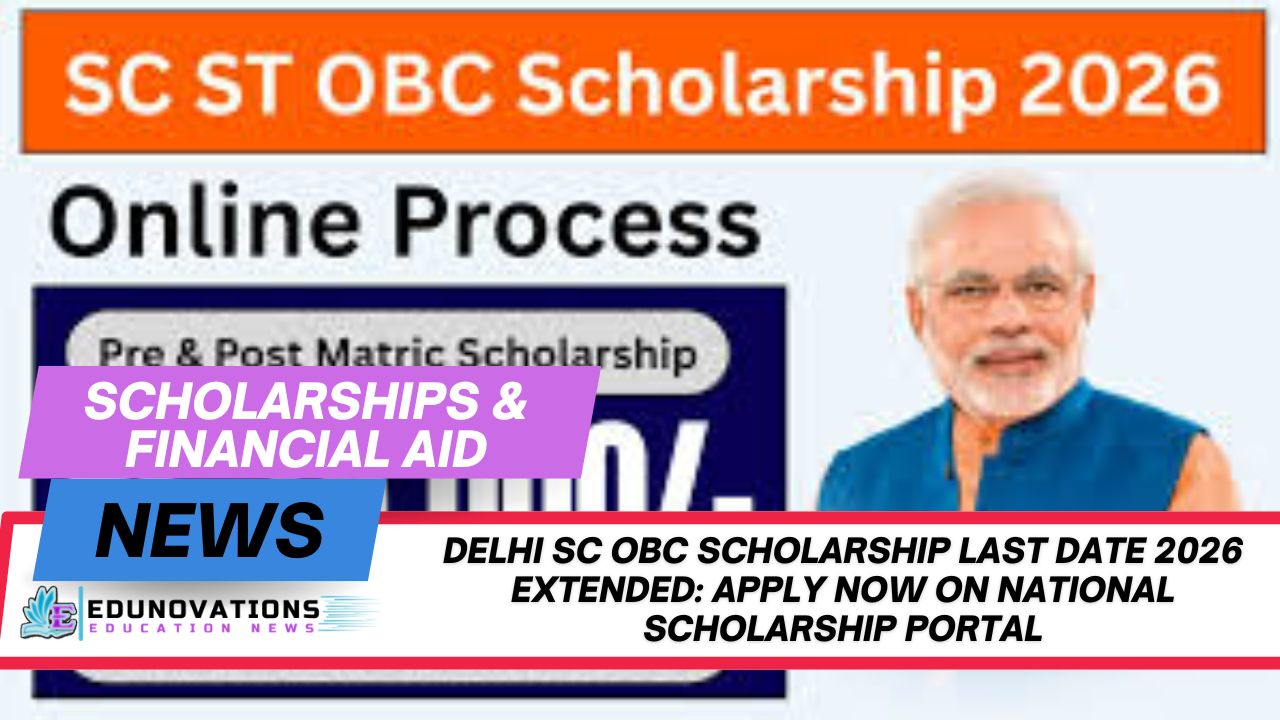 Delhi SC OBC Scholarship Last Date