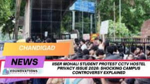 IISER Mohali student protest CCTV hostel privacy issue 2026