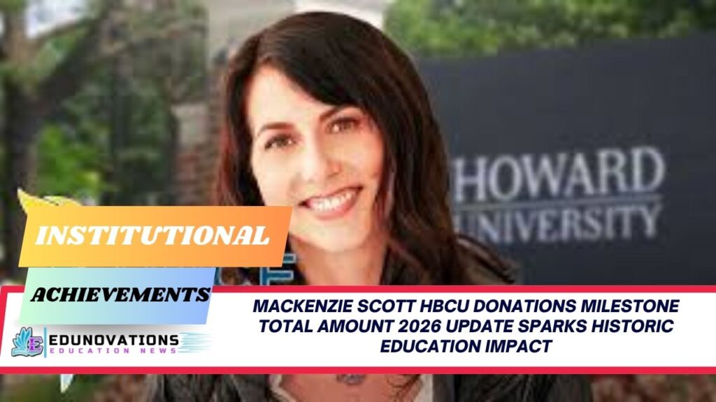Mackenzie Scott HBCU donations milestone total amount 2026 update