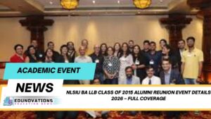 NLSIU BA LLB class of 2015 alumni reunion event details 2026