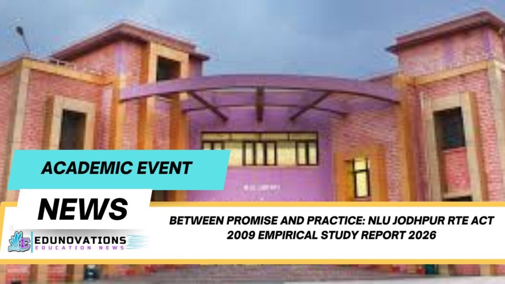 NLU Jodhpur RTE Act 2009
