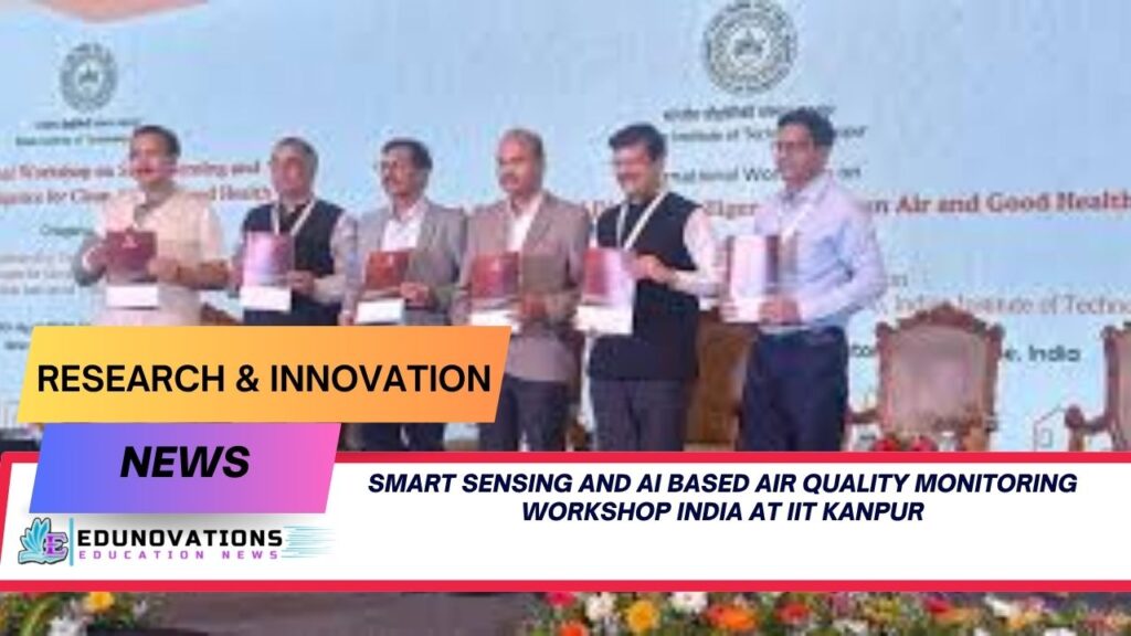 Smart sensing and AI based air quality monitoring workshop India