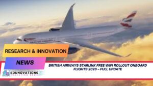 british airways starlink free wifi rollout onboard flights 2026