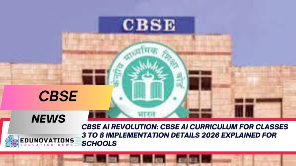 cbse ai curriculum for classes 3 to 8 implementation details 2026