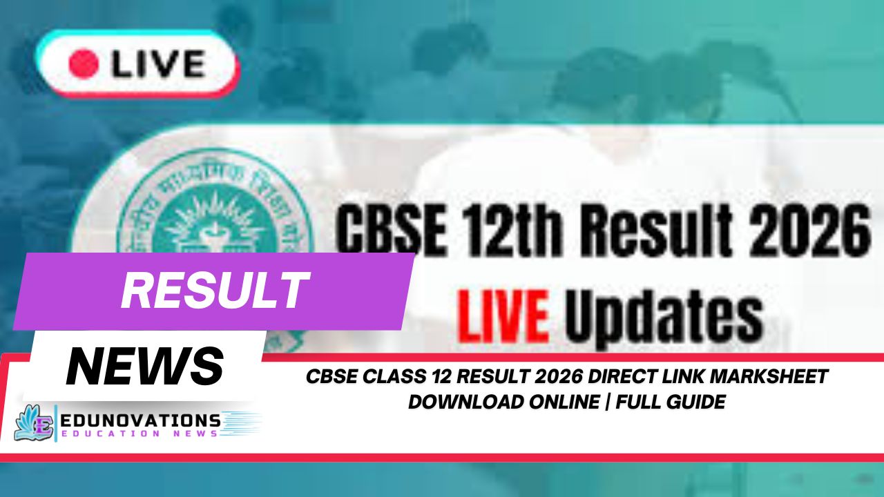 cbse class 12 result 2026 direct link marksheet download online