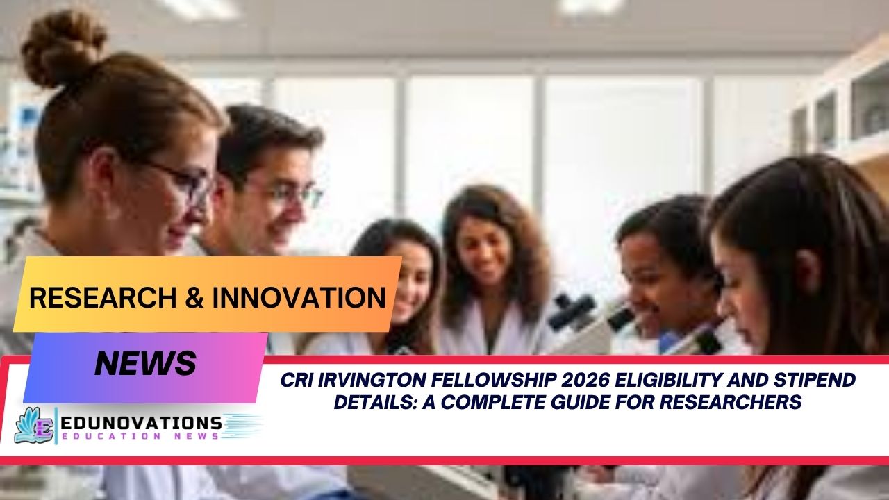 cri irvington fellowship 2026 eligibility and stipend details