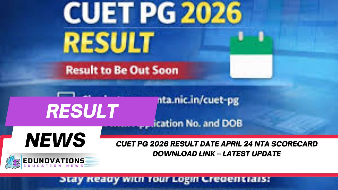 cuet pg 2026 result date april 24 nta scorecard download link