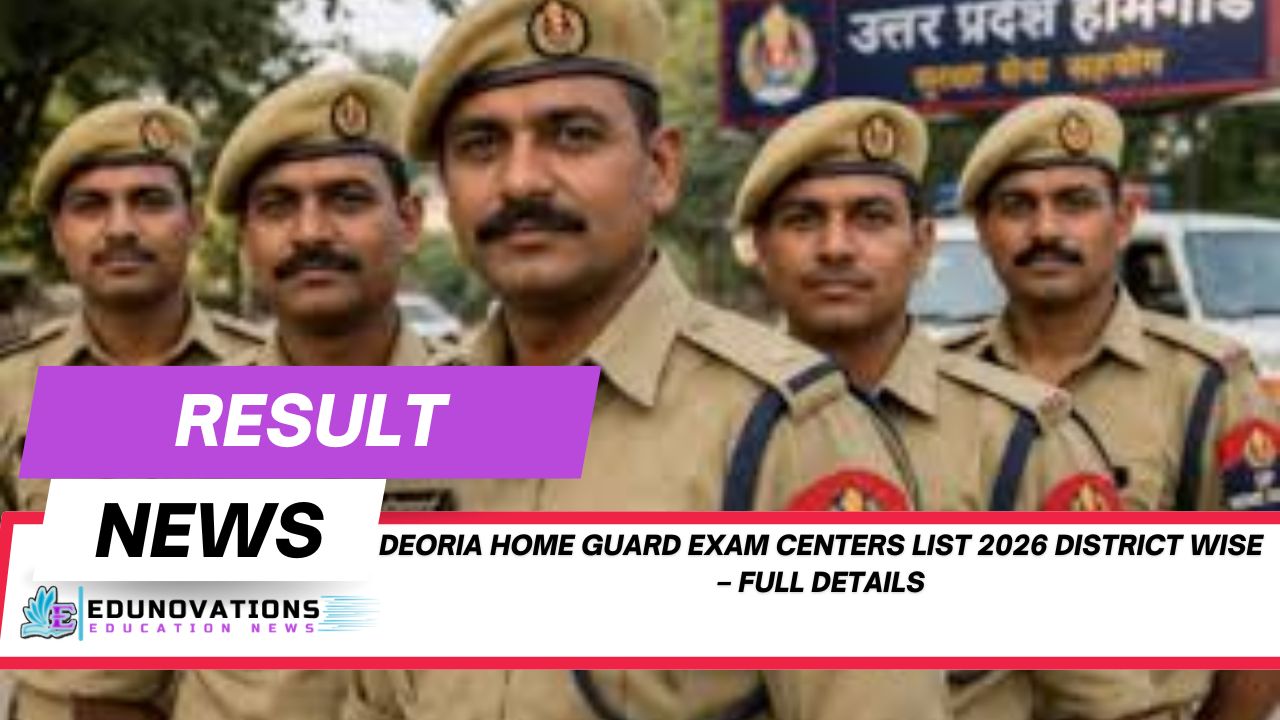 deoria home guard exam centers list 2026 district wise