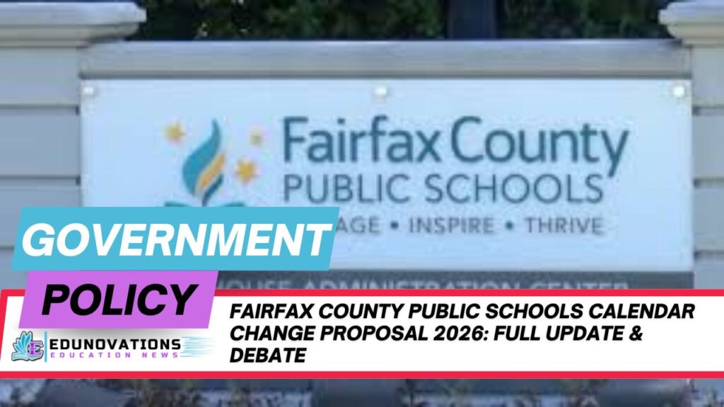 fairfax county public schools calendar change proposal 2026